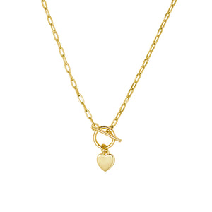 Heart Of Gold Necklace